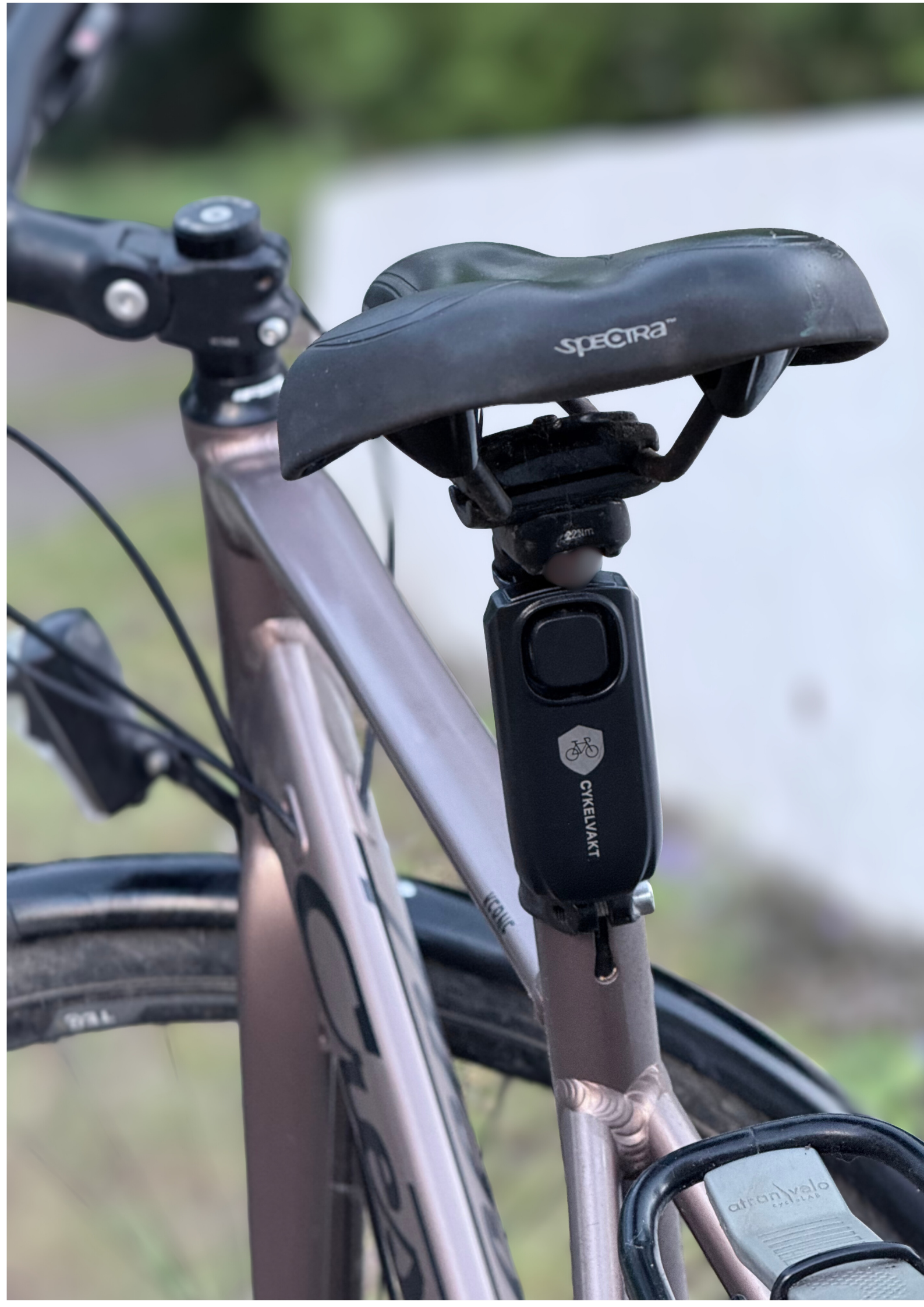 CYKELVAKT Stöldskyddscykellarm